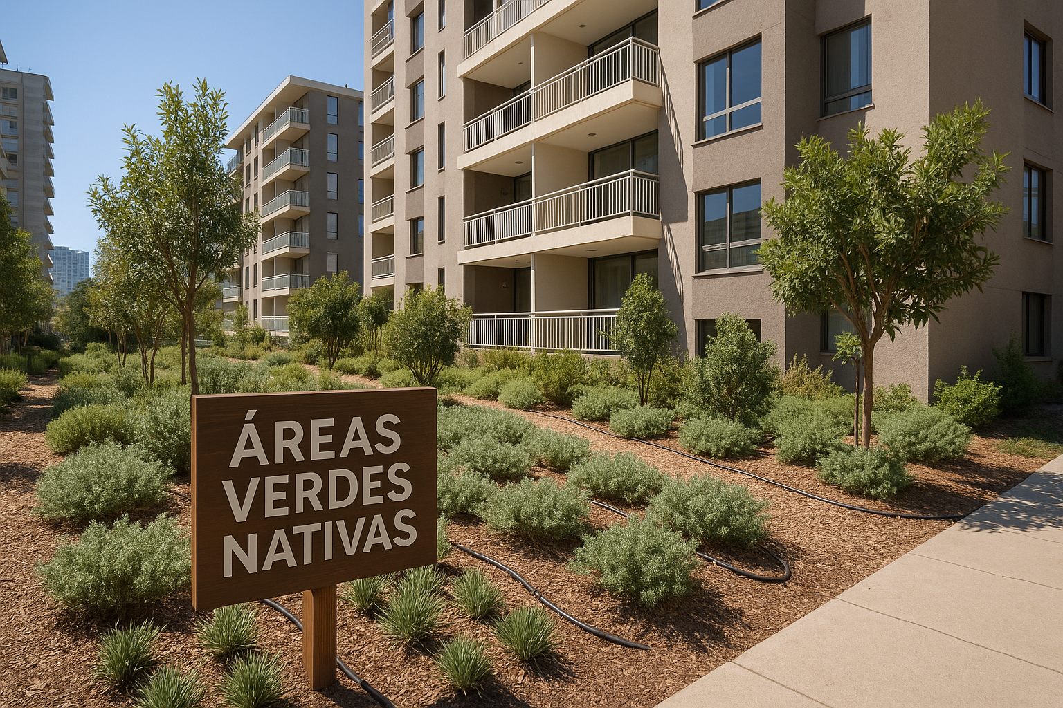 Áreas verdes nativas en proyectos inmobiliarios
